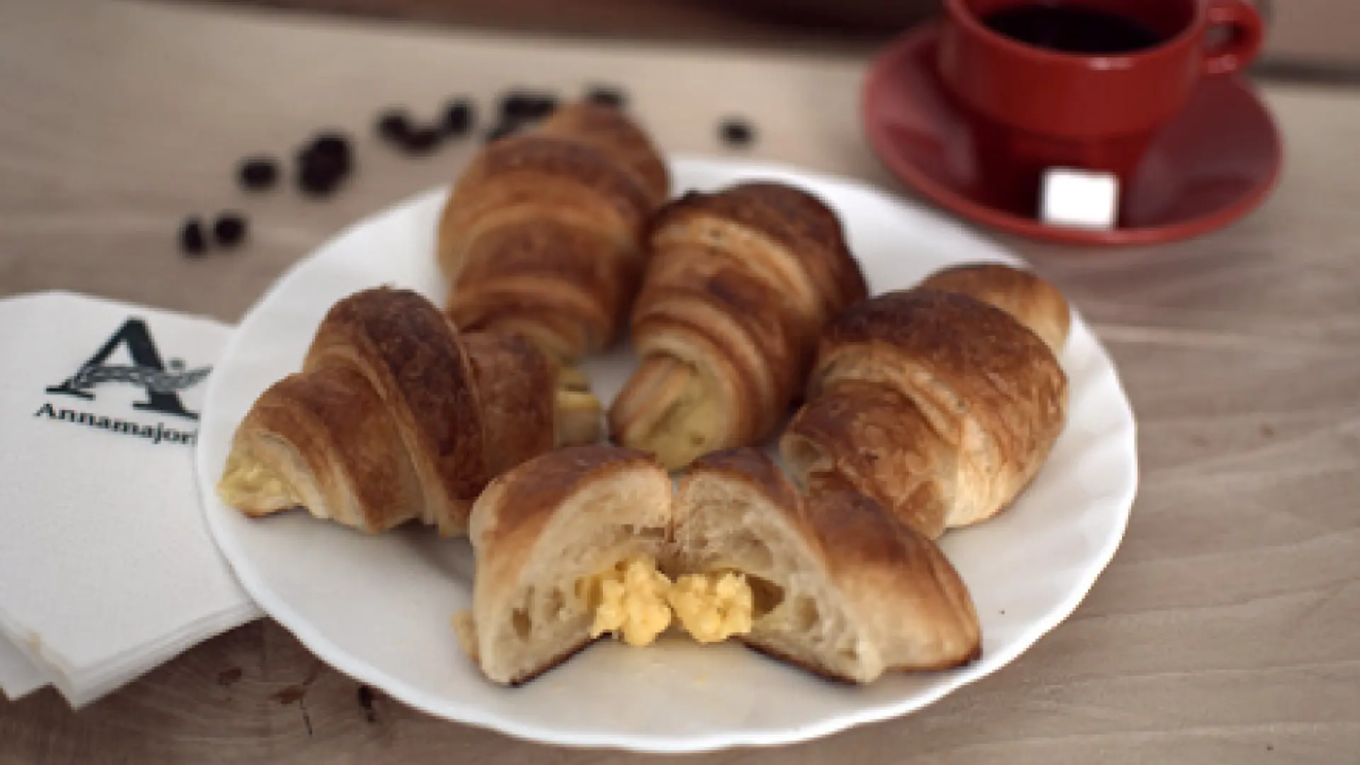 Mini vajas vaníliás croassan 1 kg-os kiszerelés