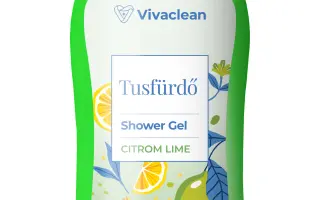 Vivaclean tusfürdő citrom-lime illat 500 ml 1