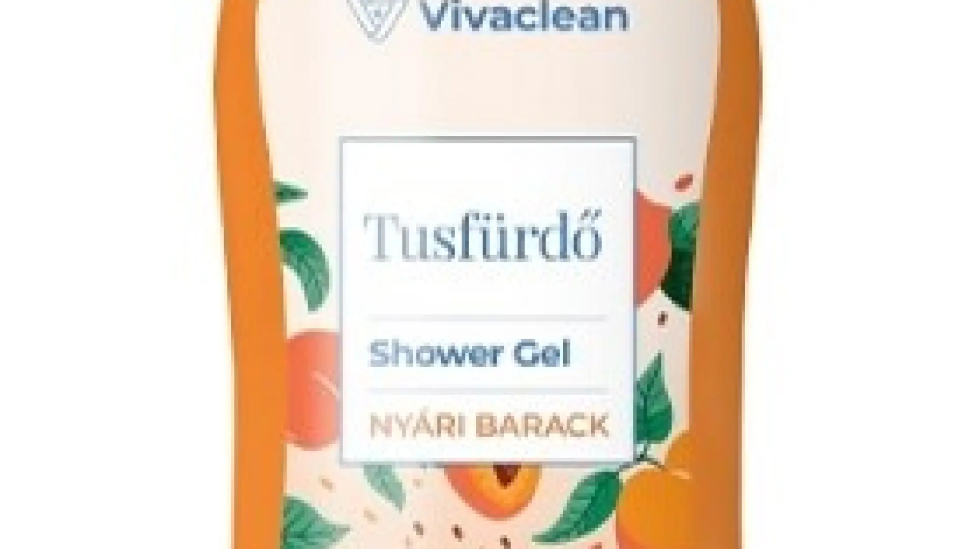 Vivaclean tusfürdő nyári barack illat 500 ml