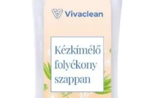 Vivaclean kézkímélő folyékony szappan 1000 ml 1