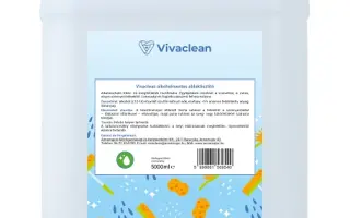 Vivaclean alkoholmentes ablaktisztító 5000 ml 1
