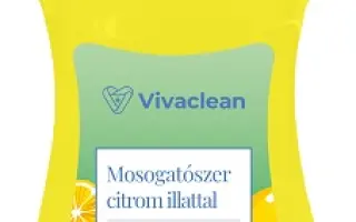 Vivaclean mosogatószer citrom illattal 500 ml 1