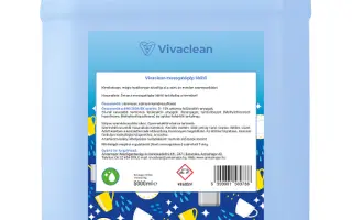 Vivaclean mosogatógép öblítő 5000 ml 1