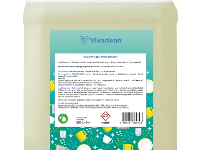 Vivaclean gépi mosogatószer 5000 ml