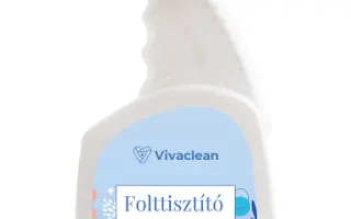VIVACLEAN folttisztító spray 750 ml 1