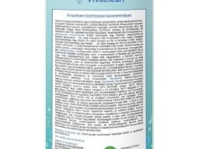 Vivaclean tisztítószer koncentrátum ( Na-Hipokloritos) 1000 ml